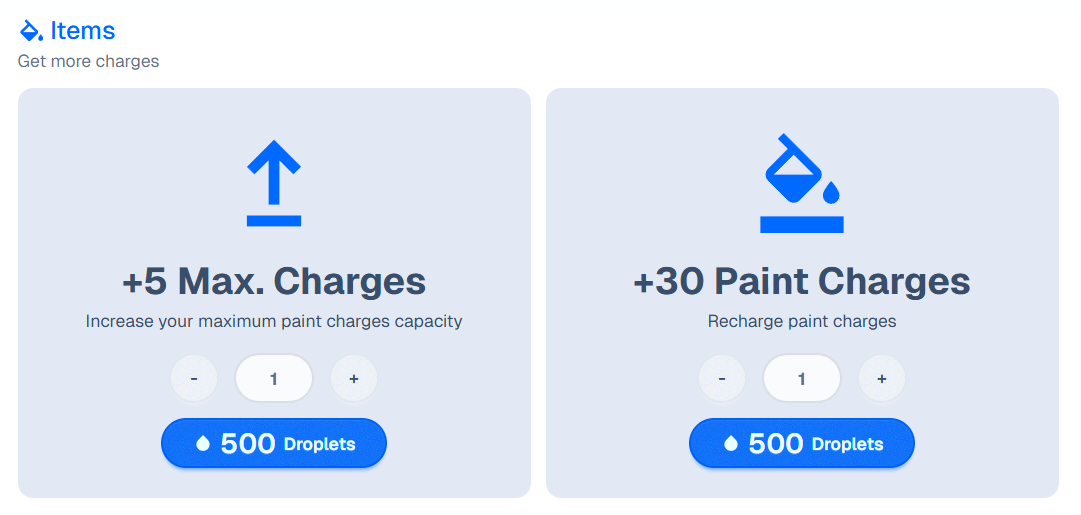 Wplace Feature Image - 绘画次数 Wplace 商店物品